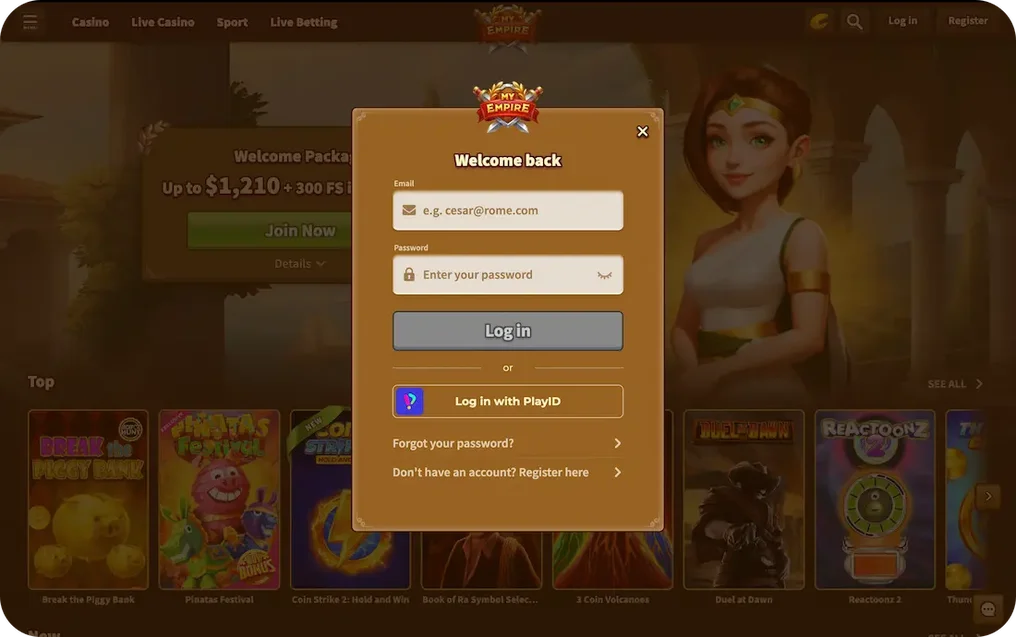 images myempire casino